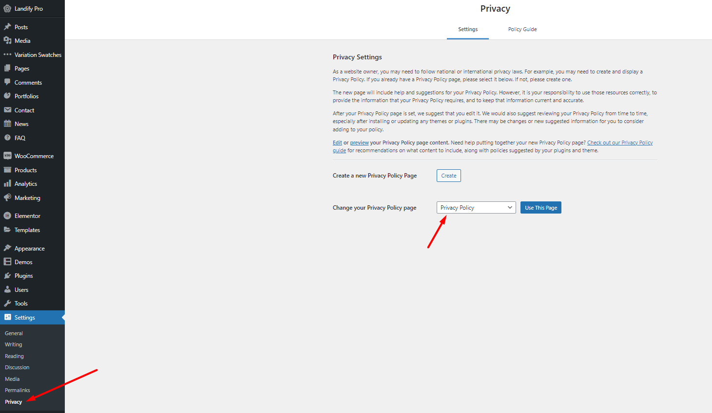 Customizing The Landify Footer Area Astoundify Knowledge Base